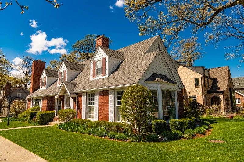 Single story ranch home