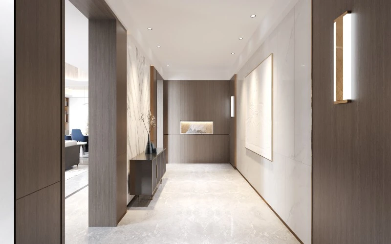 Charming hallway with period details